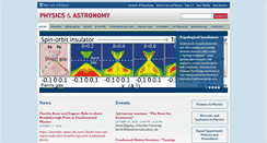 Desktop Screenshot of physics.upenn.edu