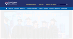 Desktop Screenshot of med.upenn.edu