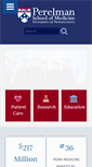 Mobile Screenshot of med.upenn.edu