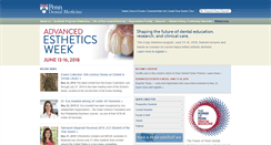 Desktop Screenshot of dental.upenn.edu