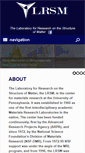 Mobile Screenshot of lrsm.upenn.edu