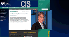 Desktop Screenshot of cis.upenn.edu
