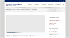 Desktop Screenshot of neuroethics.upenn.edu