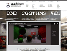 Tablet Screenshot of cg.cis.upenn.edu