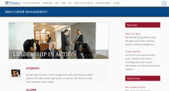 Desktop Screenshot of mbacareers.wharton.upenn.edu