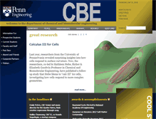 Tablet Screenshot of cbe.seas.upenn.edu