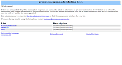 Desktop Screenshot of groups.sas.upenn.edu