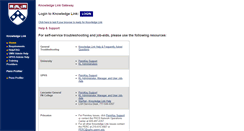 Desktop Screenshot of knowledgelink.upenn.edu