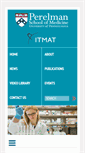 Mobile Screenshot of itmat.upenn.edu