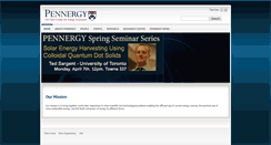 Desktop Screenshot of energy.upenn.edu