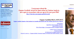 Desktop Screenshot of garfield.library.upenn.edu